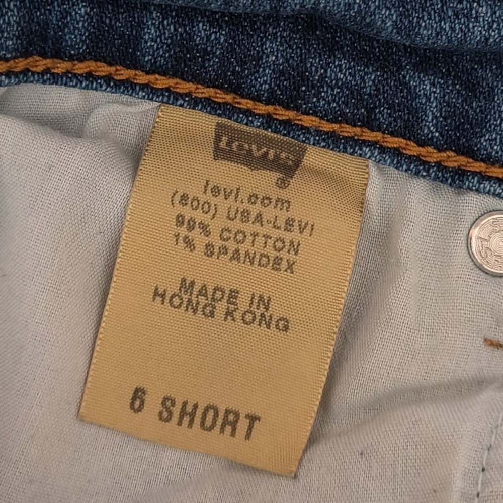 Levi's 505 Straight Leg Jeans Size 6 Short - Picture 7 of 7